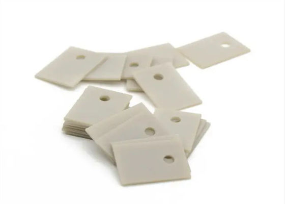 품질  SIO2 Ceramic Heat Sink Electrical Insulation Non Electrically Conductive 공장