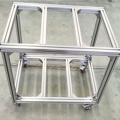 2525 T 슬롯 알루미늄 프로필 구부리 extruded 프로필 정밀 부품 서비스