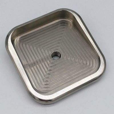 스테인리스 스틸 1.4301 / 304 정밀 가공용 CNC 프레싱 부품 88.5x27.8x88.5