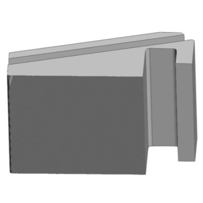 CNC 프레싱 스틸 Pinza 005 E1 CNC 가공 방법과 88.0x56.0x39.0 mm