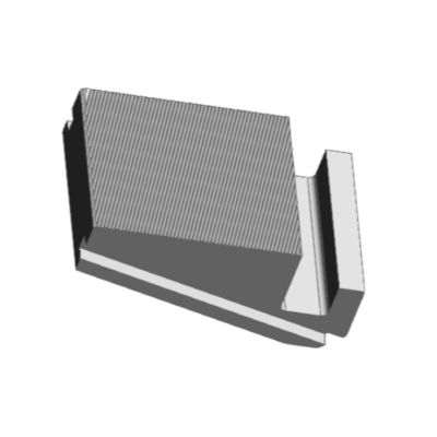 CNC 프레싱 스틸 Pinza 005 E1 CNC 가공 방법과 88.0x56.0x39.0 mm