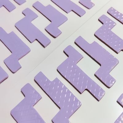 고용량 저항성 옵션 밀도 3.0±0.5 G/cm3로 사용자 지정 CPU 열 패드